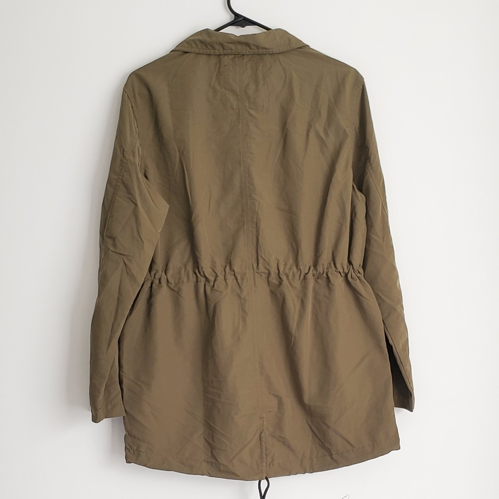 Sanctuary Lightweight Olive Utility Jacket Small - Picture 2 of 8